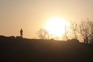 Sunset at Kanha