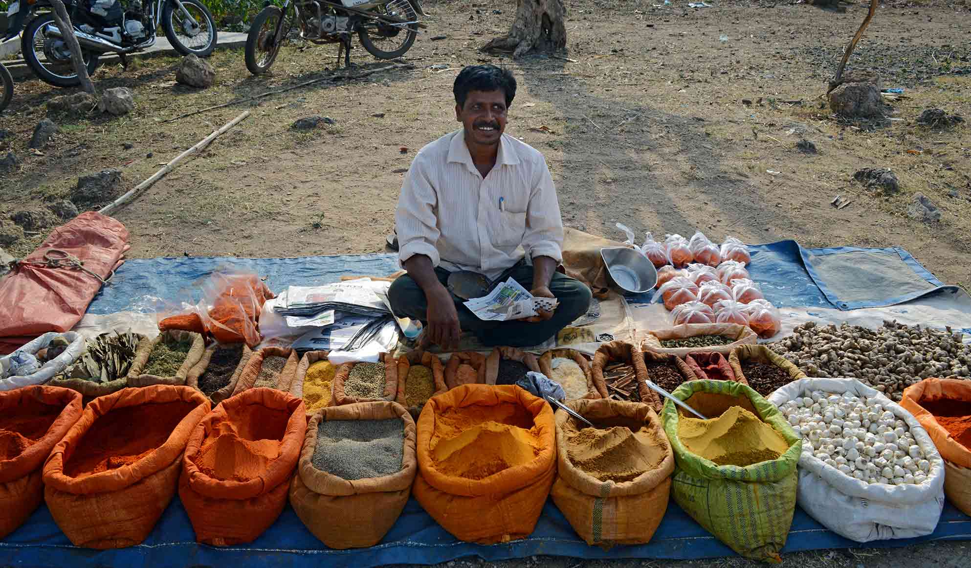 The Vibrant Tribal Bazaars